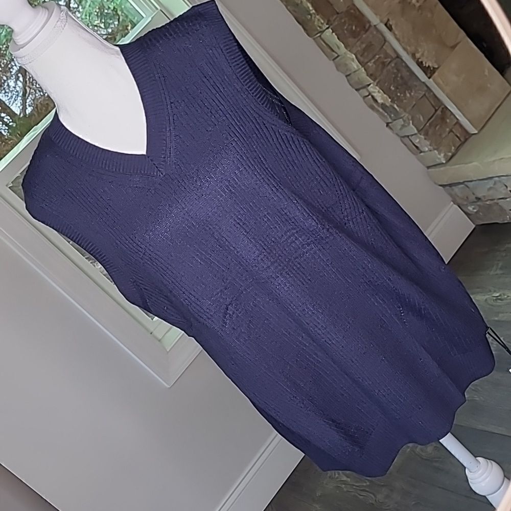 NWT ZHILI Dark Blue XL Sweater